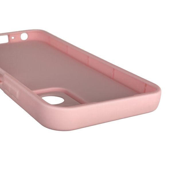 Чохол силіконовий оригінальний Soft Touch з 3D принтом кумедний тед ведмідик для OPPO A18 4G (CPH2591) рожевий (Повний захист камери) 0048432 фото