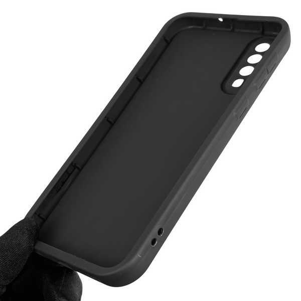 Чохол силіконовий Soft Touch для Samsung Galaxy A50s (SM-A507F) чорний (Повний захист камери) 0039626 фото