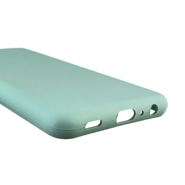 Чохол для Samsung Galaxy M32 4G (SM-M325F) силіконовий з мікрофіброю нековзний на самсунг м32 4г бірюзовий 0032145 фото