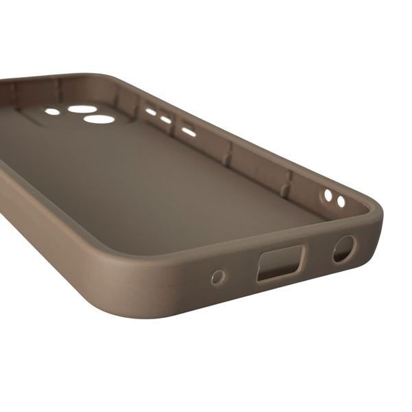 Чехол силиконовый Soft Touch с 3D принтом милый мишка для Xiaomi Redmi A1 коричневый (Полная защита камеры) 0044857 фото