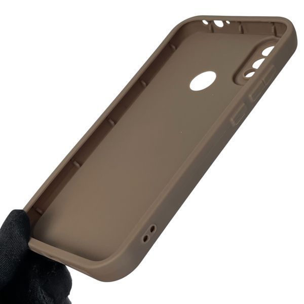 Чехол силиконовый Soft Touch с 3D принтом мема сибу для Xiaomi Redmi Note 7 коричневый (Полная защита камеры) 0048166 фото