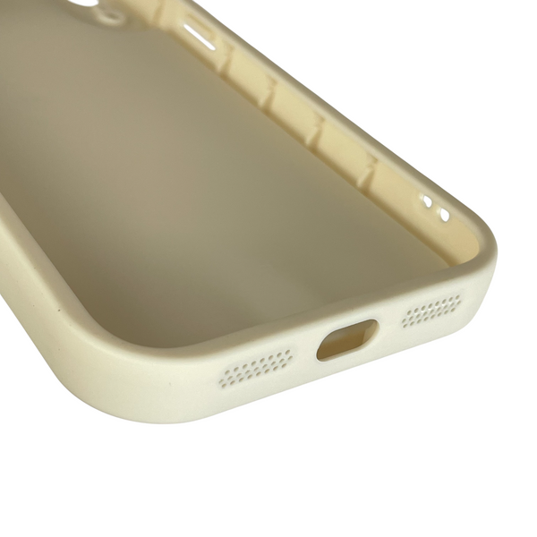 Чехол силиконовый Soft Touch для Apple iPhone Xr молочный (Полная защита камеры) 0039371 фото