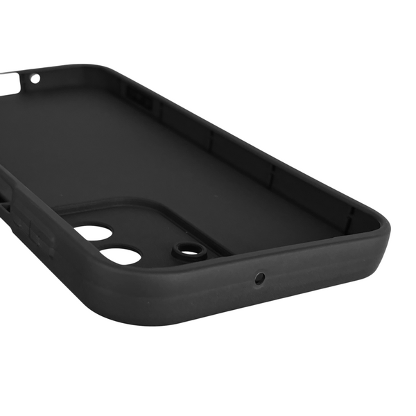 Чохол силіконовий Soft Touch з 3D принтом для Samsung Galaxy A17 5G (SM-A175F) чорний (Повний захист камери) 0041923 фото