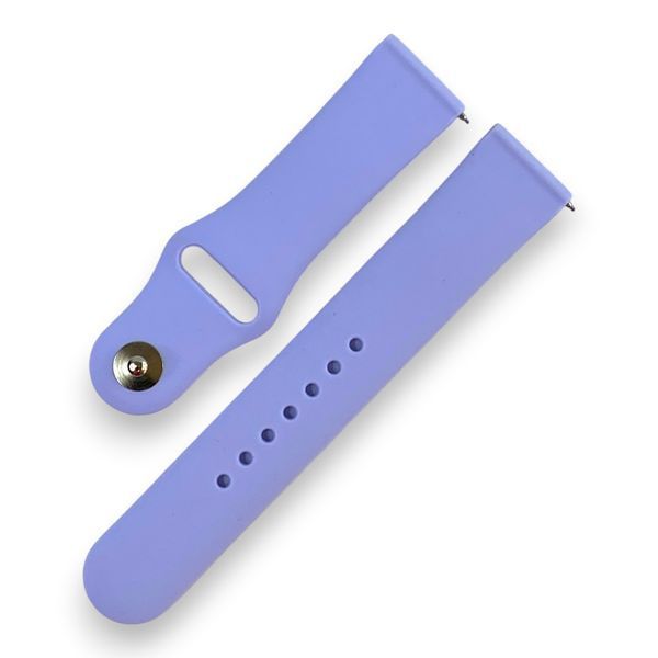 Ремешок силиконовый 22 мм для Realme Watch 2 сиреневый 0057097 фото