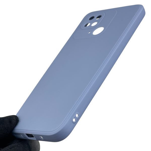 Чохол для Xiaomi Redmi 10C з квадратними гранями із захистом камери на сяомі редмі 10с блакитний 0012728 фото