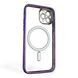 Чехол для Apple iPhone 11 Pro с линзами на камере с MagSafe на айфон 11 про фиолетовый 0034356 фото 2