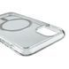 Чохол для Apple iPhone 11 силіконовий глянсовий з блискіткамі з MagSafe на айфон 11 прозорий 0000244 фото 5