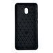 Чехол для телефона Xiaomi Redmi 8a карбоновый противоударный с высокими бортами черный 0052341 фото 4