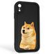 Чохол силіконовий Soft Touch з 3D принтом мему сібу для Apple iPhone Xr чорний (Повний захист камери) 0048271 фото 1