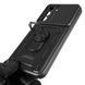 Чохол для Samsung Galaxy S22 (SM-S901B) броньований з кільцем зі шторкою на самсунг з22 чорний 0007929 фото 4