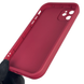 Чехол силиконовый Soft Touch для Apple iPhone 11 бордовый (Полная защита камеры) 0039339 фото 3