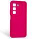 Чехол силиконовый Soft Touch для Infinix Hot 50 (X6882) малиновый (Полная защита камеры) 0054456 фото 1
