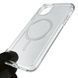 Чохол для Apple iPhone 11 силіконовий глянсовий з блискіткамі з MagSafe на айфон 11 прозорий 0000244 фото 3