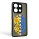 Чохол для телефона Xiaomi Redmi Note 13 4G с 3D принтом патріотичним із захистом камери на сяомі редмі нот 13 4г чорний 0038092 фото 1