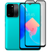 Защитное стекло МАТОВОЕ для телефона TECNO Spark 8C (KG5k) противоударное на техно спарк 8с черное 0039266 фото 1
