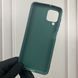 Чохол для Samsung Galaxy A22 4G SM-A225F однотонний матовий силіконовий на самсунг а22 4г темно-зелений 0000144 фото 2