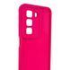 Чехол силиконовый Soft Touch для Infinix Hot 50 (X6882) малиновый (Полная защита камеры) 0054456 фото 3