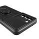 Чехол для Samsung Galaxy S21 FE SM-G990B бронированный с кольцом-держателем со шторкой самсунг с21 фе чёрный 0000194 фото 6