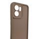 Чохол силіконовий Soft Touch для Oppo Reno 13F коричневий (Повний захист камери) 0054238 фото 3