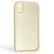 Чехол силиконовый Soft Touch для Apple iPhone Xr молочный (Полная защита камеры) 0039371 фото 1
