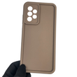 Чохол силіконовий Soft Touch для Samsung Galaxy A52 5G (SM-A526) коричневий (Повний захист камери)