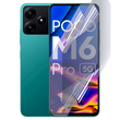 Плёнка гидрогелевая для Xiaomi Poco M6 Pro 5G МАТОВАЯ противоударная на сяоми поко м6 про 5г прозрачная