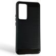 Чехол для Xiaomi 12T черный карбон (карбоновый узор)