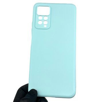 Чехол для Xiaomi Redmi Note 12 Pro 4G с квадратными гранями с защитой камеры сяоми нот 12 про 4г бирюзовый 0012829 фото