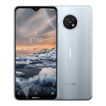 Плёнка гидрогелевая для Nokia 7.2 глянцевая на нокиа 7.2 прозрачная 0010276 фото