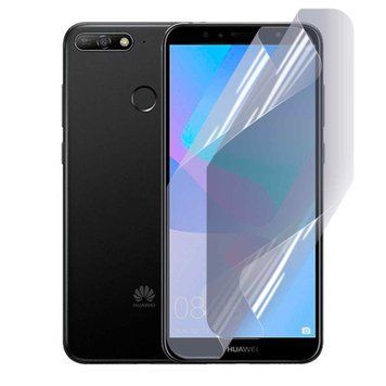 Антишпигун приватна плівка гідрогелева для Huawei Y6 Prime 2018 протиударна на хуавей у6 прайм 2018 прозора 0028540 фото