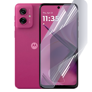 Плівка гідрогелева для Motorola G55 (PB5U0011RS) глянцева протиударна на моторола г55 прозора 0013677 фото
