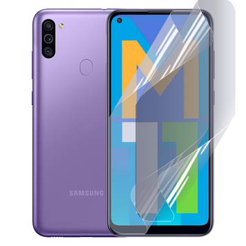 Плівка гідрогелева для Samsung Galaxy M11 (SM-M115) МАТОВА протиударна на самсунг м11 прозора 0003836 фото