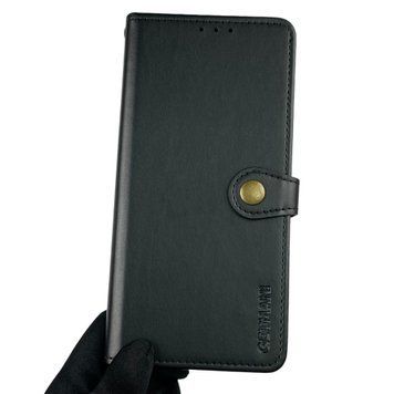 Чохол-книжка для TECNO Spark 8C (KG5k) з магнітною застібкою з підставкою на техно спарк 8C чорна 0011976 фото
