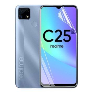Плівка гідрогелева для Realme C25S МАТОВА протиударна на реалмі с25с прозора 0003736 фото