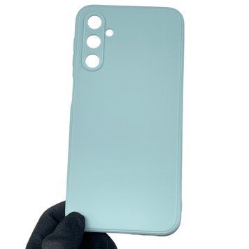 Чехол для Samsung Galaxy A24 (SM-A245F) с квадратными гранями с защитой камеры на самсунг а24 серый 0012577 фото