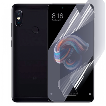 Плёнка гидрогелевая для Xiaomi Redmi Note 5 МАТОВАЯ противоударная на сяоми редми нот 5 прозрачная 0004053 фото