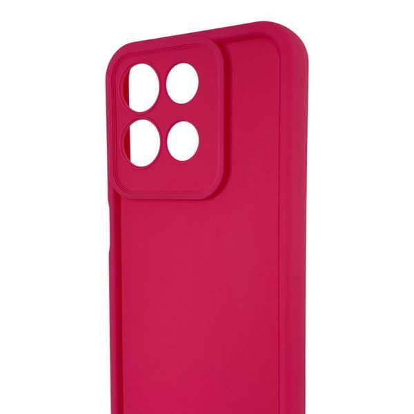 Чехол силиконовый Soft Touch для Motorola G15 Power малиновый (Полная защита камеры) 0054400 фото