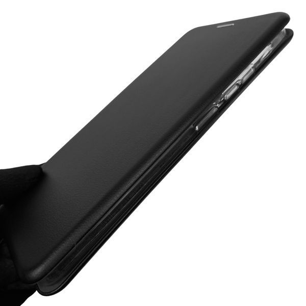 Чехол-книжка для Xiaomi Redmi 12C с подставкой на сяоми редми 12с чёрная 0002064 фото