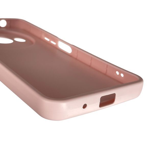 Чехол силиконовый Soft Touch с 3D принтом милый мишка для Xiaomi Redmi A3 розовый (Полная защита камеры) 0044858 фото