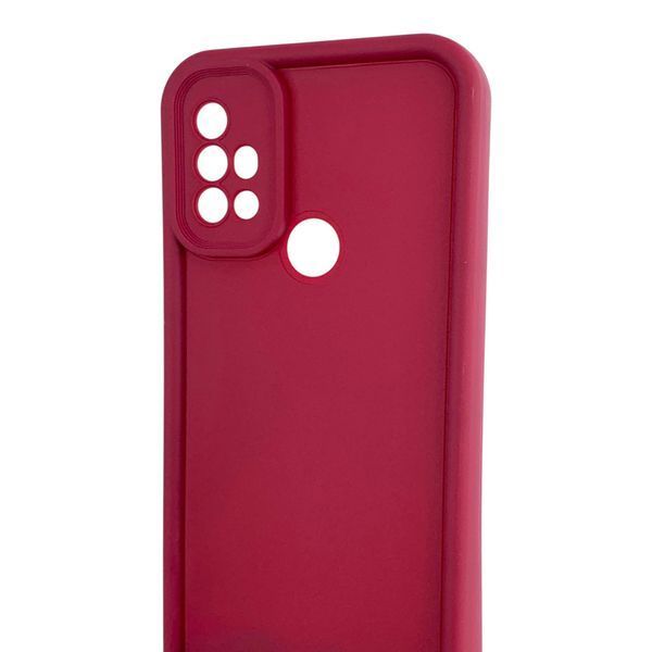 Чохол силіконовий Soft Touch для Motorola G10 бордовий (Повний захист камери) 0054350 фото