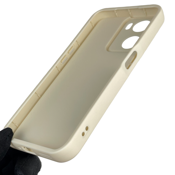 Чехол силиконовый Soft Touch с 3D принтом для OPPO A77s (4G) молочный (Полная защита камеры) 0041792 фото