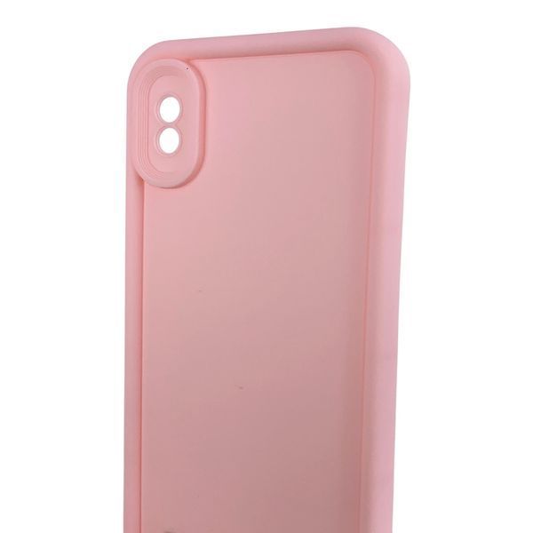 Чехол силиконовый Soft Touch для Samsung Galaxy A10 розовый (Полная защита камеры) 0054018 фото