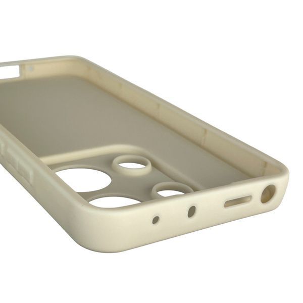 Чехол силиконовый оригинальный Soft Touch с 3D принтом смешного теда мишки для Xiaomi Redmi Note 13 Pro 4G молочный (Полная защита камеры) 0049035 фото