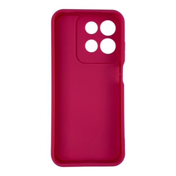 Чехол силиконовый Soft Touch для Motorola G15 Power малиновый (Полная защита камеры) 0054400 фото