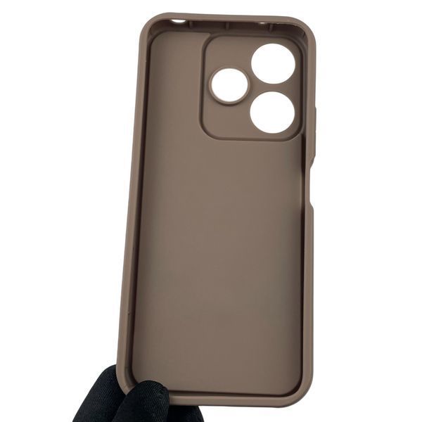 Чохол для Xiaomi Poco M6 з 3д малюнком дитячий жіночий об'ємний на сяомі поко м6 коричневий 0011926 фото