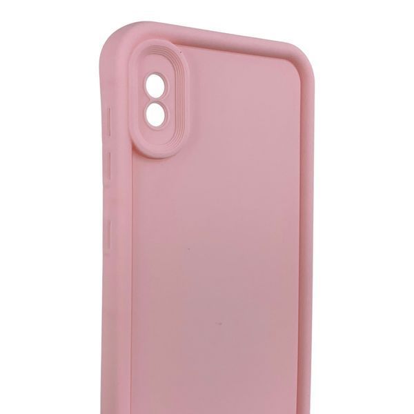 Чехол силиконовый Soft Touch для Samsung Galaxy A10 розовый (Полная защита камеры) 0054018 фото