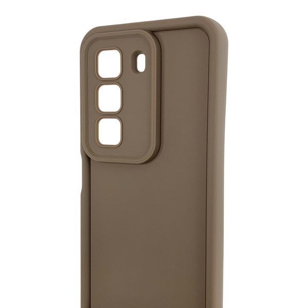 Чохол силіконовий Soft Touch для Infinix Hot 50 (X6882) коричневий (Повний захист камери) 0054457 фото