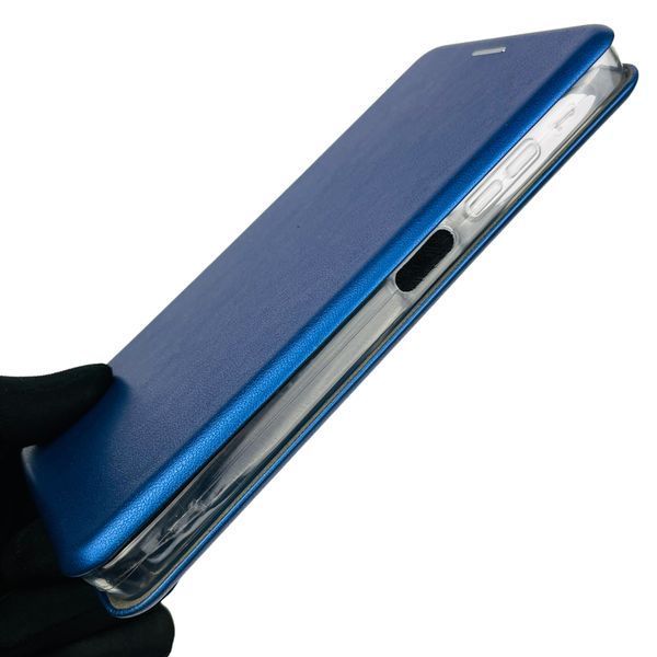 Чохол-книжка для TECNO Spark 10C KI5m з підставкою на техно спарк 10с синя 0001705 фото