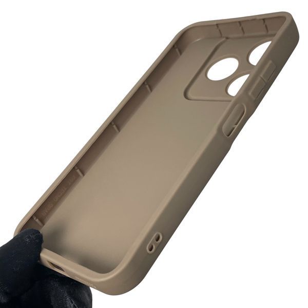Чохол силіконовий Soft Touch з 3D принтом кумедний тед ведмідик для TECNO Spark 10C (KI5m) коричневий (Повний захист камери) 0049468 фото