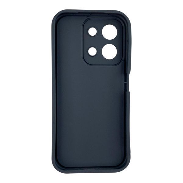 Чохол силіконовий Soft Touch з 3D принтом милі кошенята з лапками для Xiaomi Redmi 15C EU Чорний (Повний захист камери) 0059642 фото